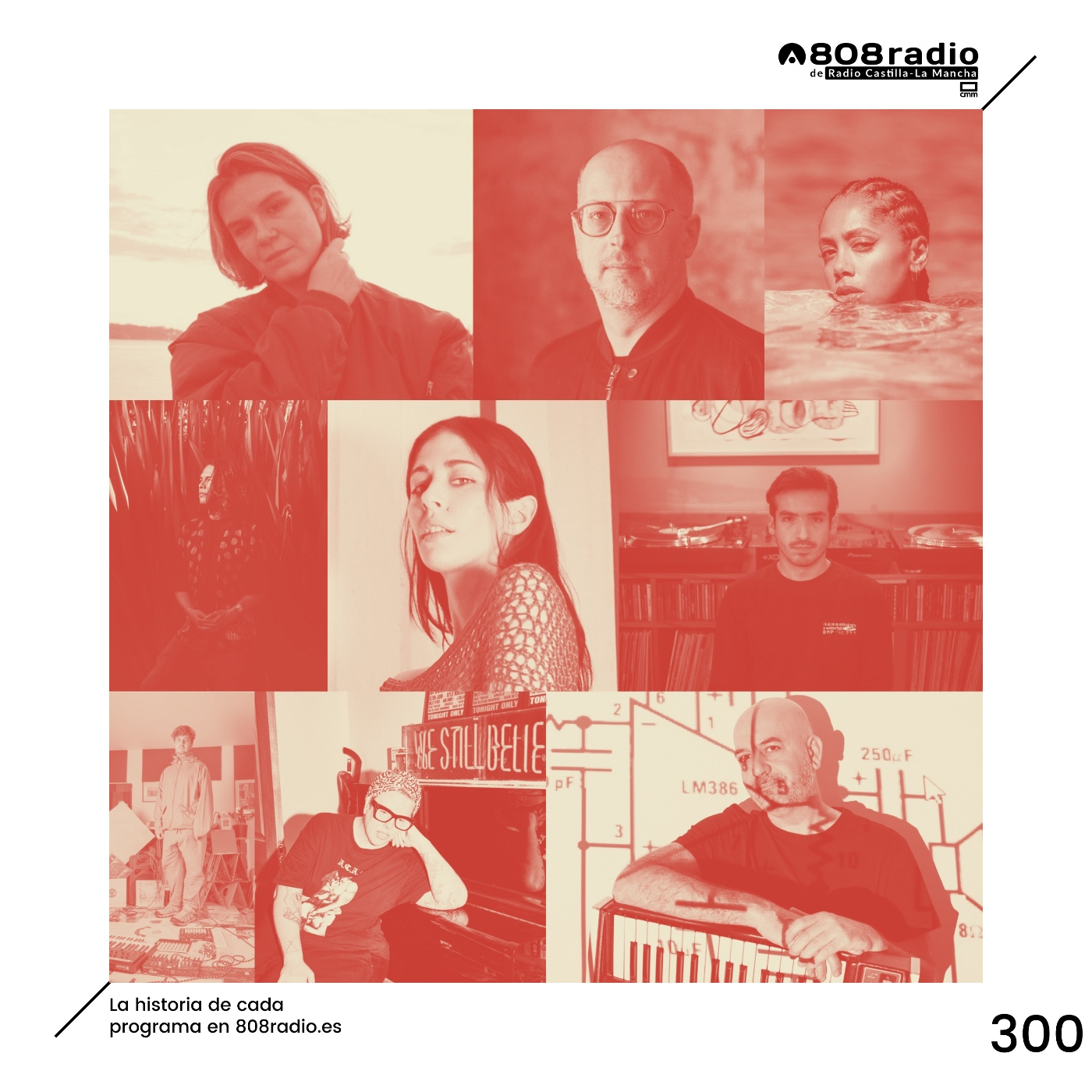 808 Radio #300 / Jayda G, The Blessed Madonna, Pépe / Radio CLM – 25/2/23 episode artwork
