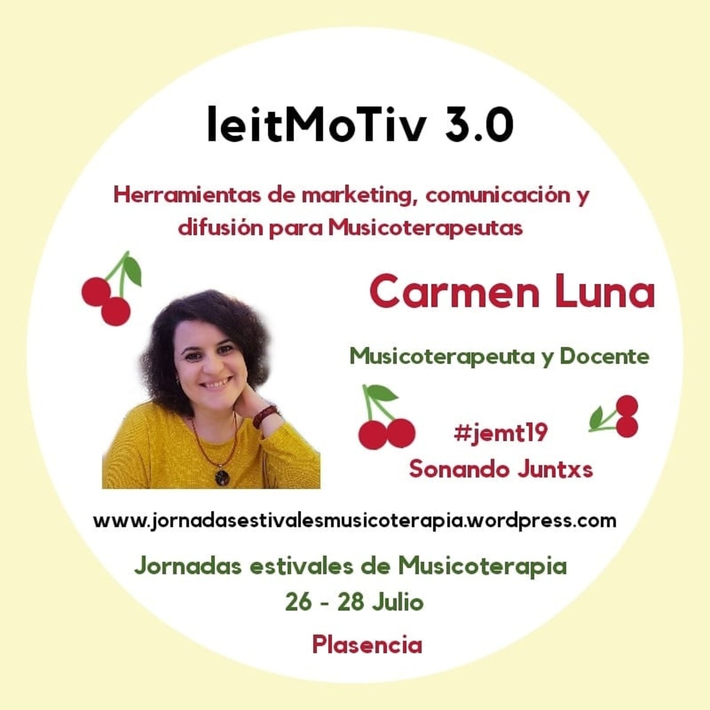 Jornadas Estivales de Musicoterapia 2019 JEMT