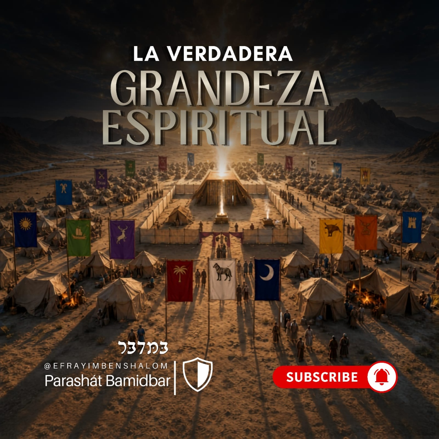 Parashat BaMidbar 5786. "La verdadera grandeza espiritual." episode artwork