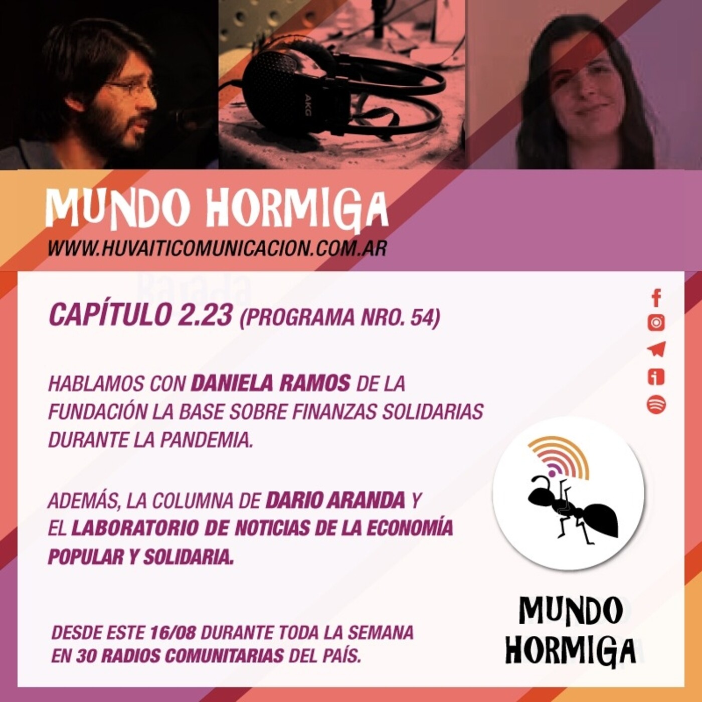Mundo Hormiga 16 de agosto de 2020 episode artwork