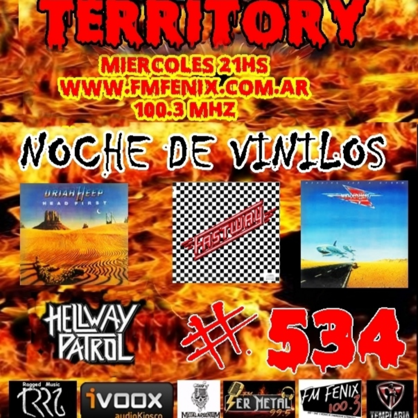 TERRITORY RADIO #534 (07-05-2025) NOCHE DE VINILOS episode artwork