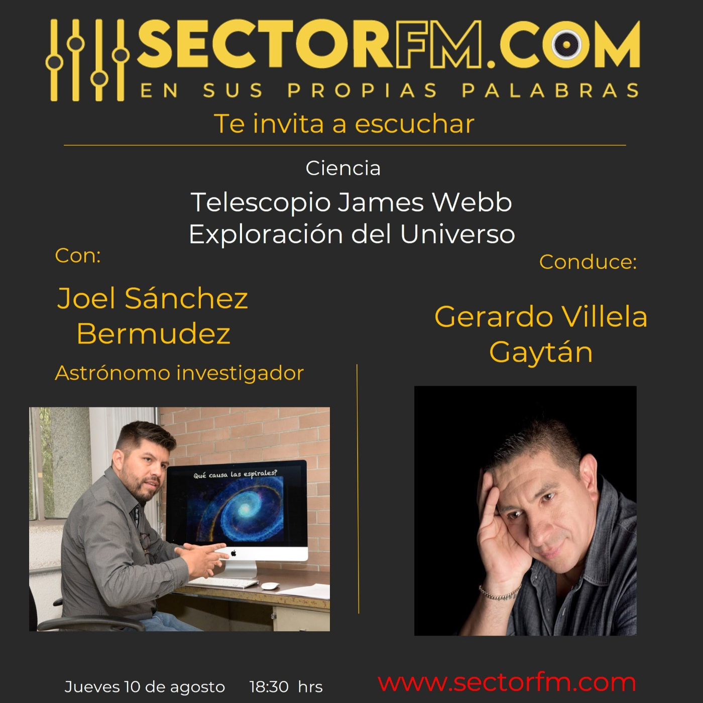 Entrevista a Joel Sánchez Bermúdez Astrónomo 10-08-23 episode artwork
