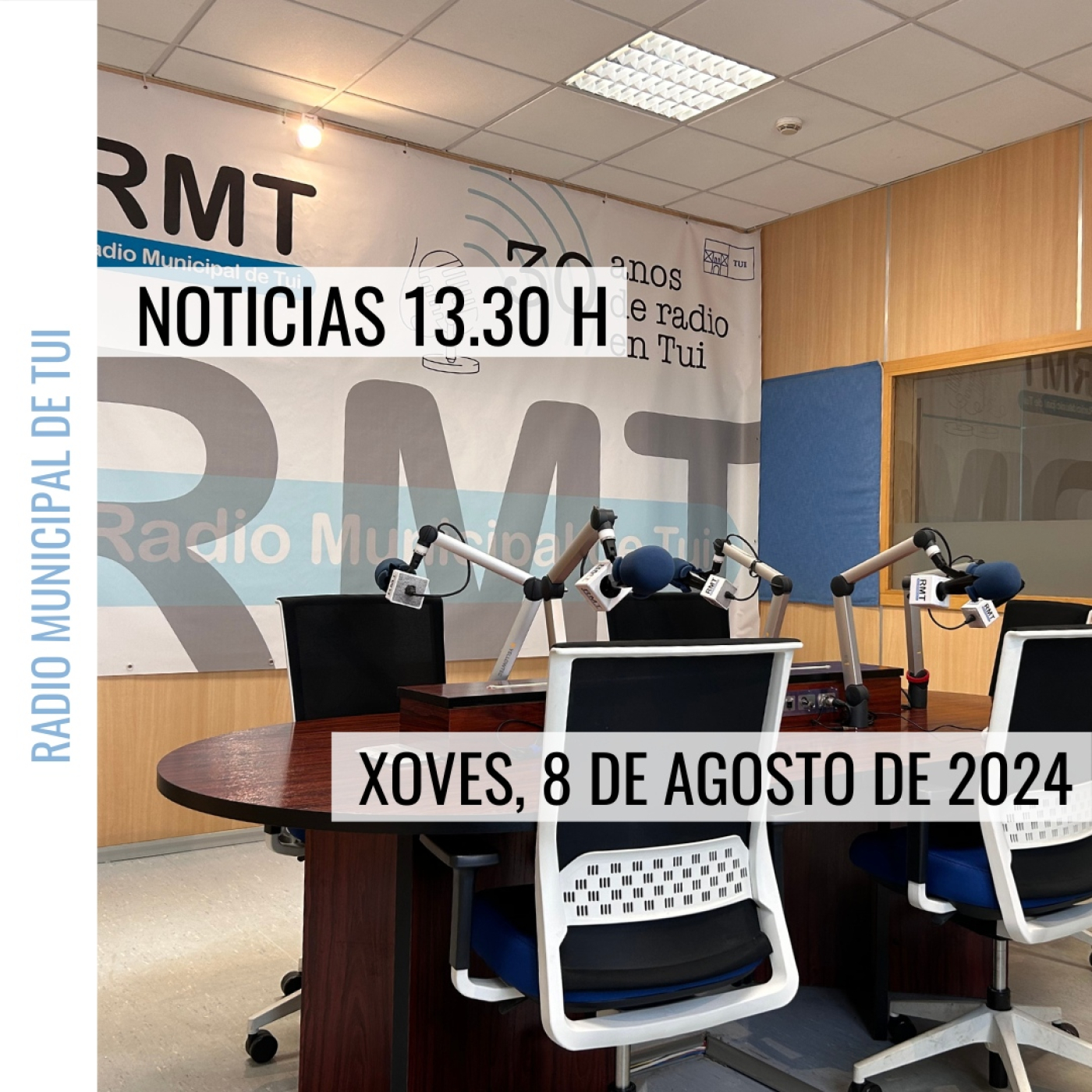 Noticias 13.30 h | Xoves, 8 de agosto de 2024 episode artwork