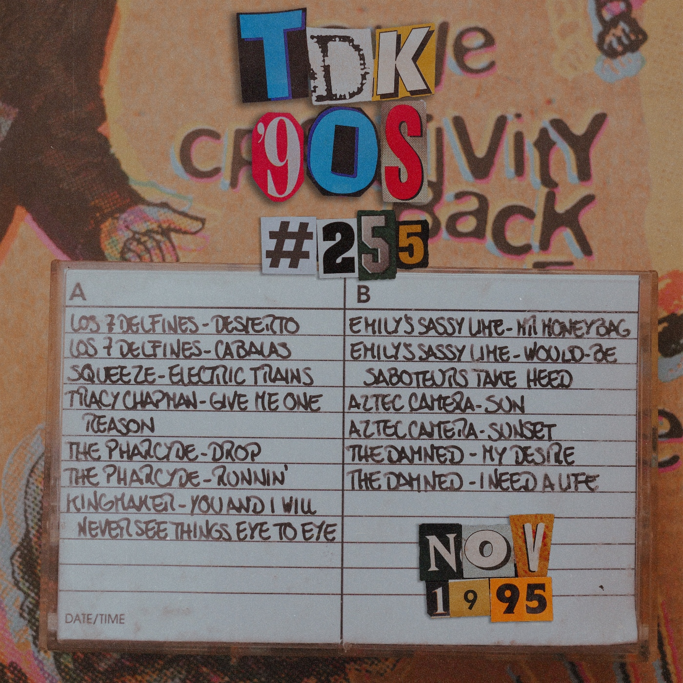 TDK 90s #255 (Los 7 Delfines - Squeeze - Tracy Chapman) episode artwork