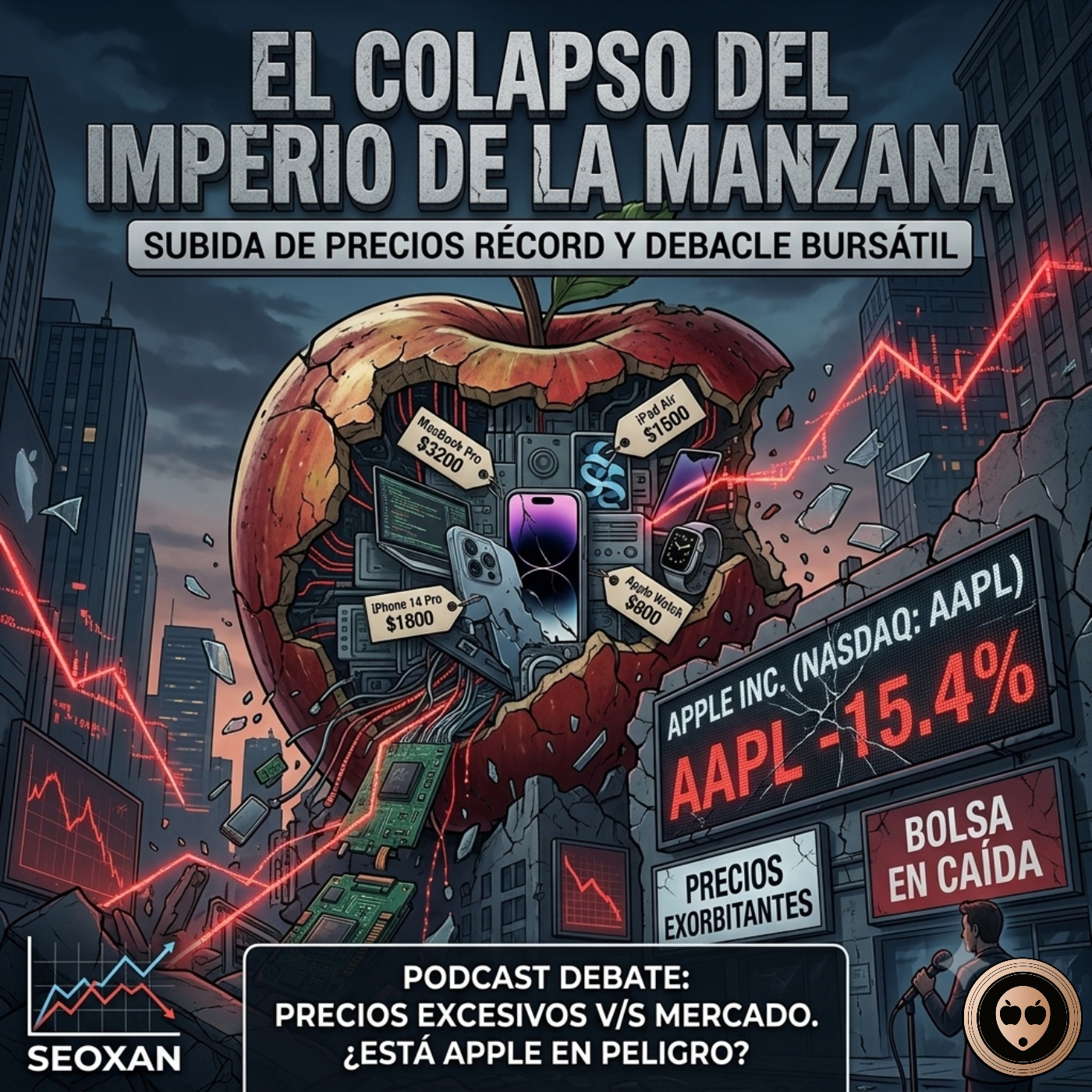 INSIDE "El Colapso del imperio de la Manzana" episode artwork