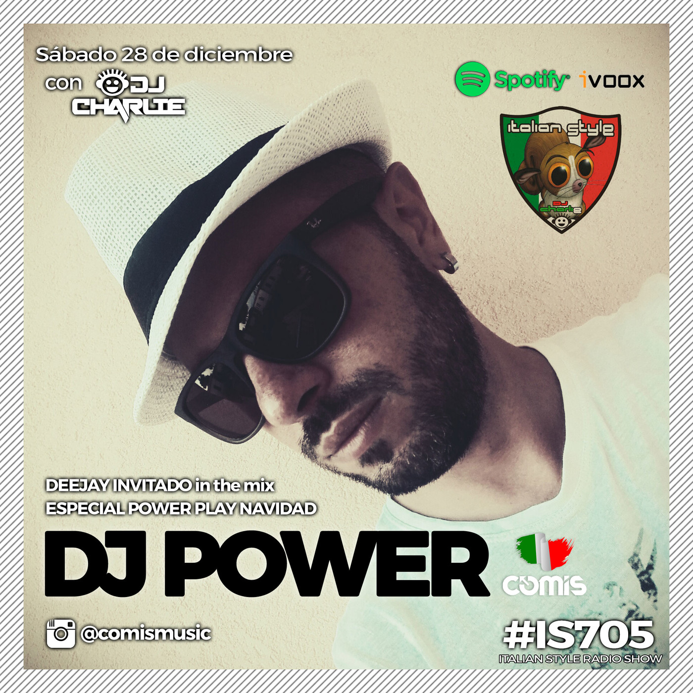 ITALIAN STYLE radio show 705 28-12-2019 episode artwork
