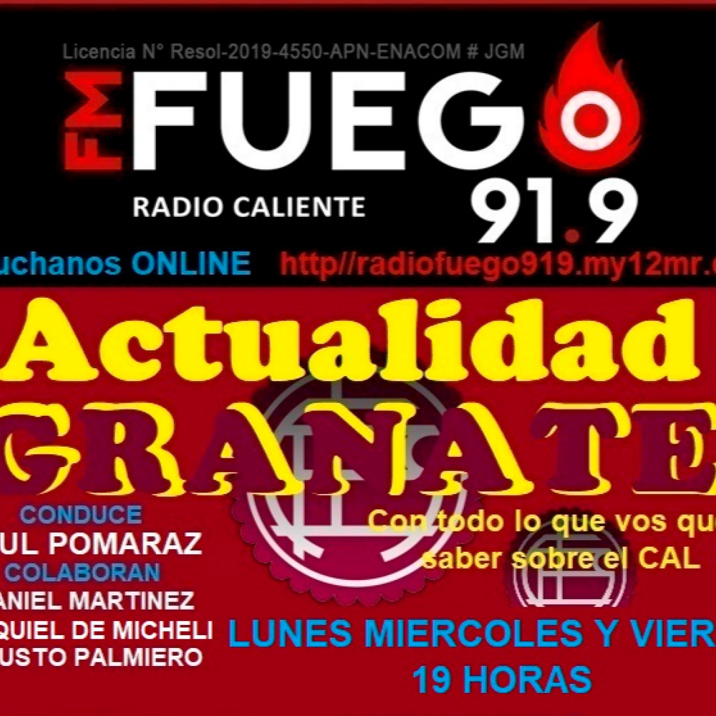 ACTUALIDAD GRANATE – Mierecoles 05-11-2025 episode artwork