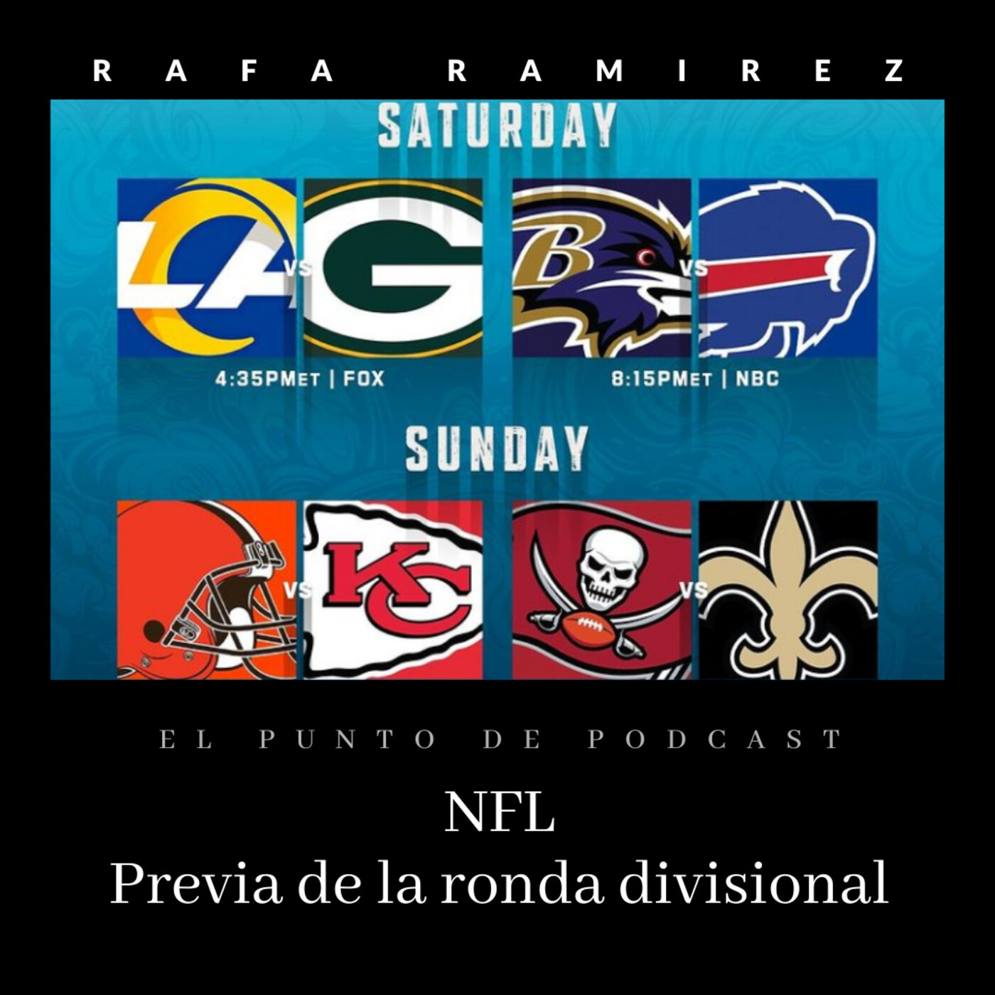 NFL Playoffs Ronda divisional PREVIA episode artwork