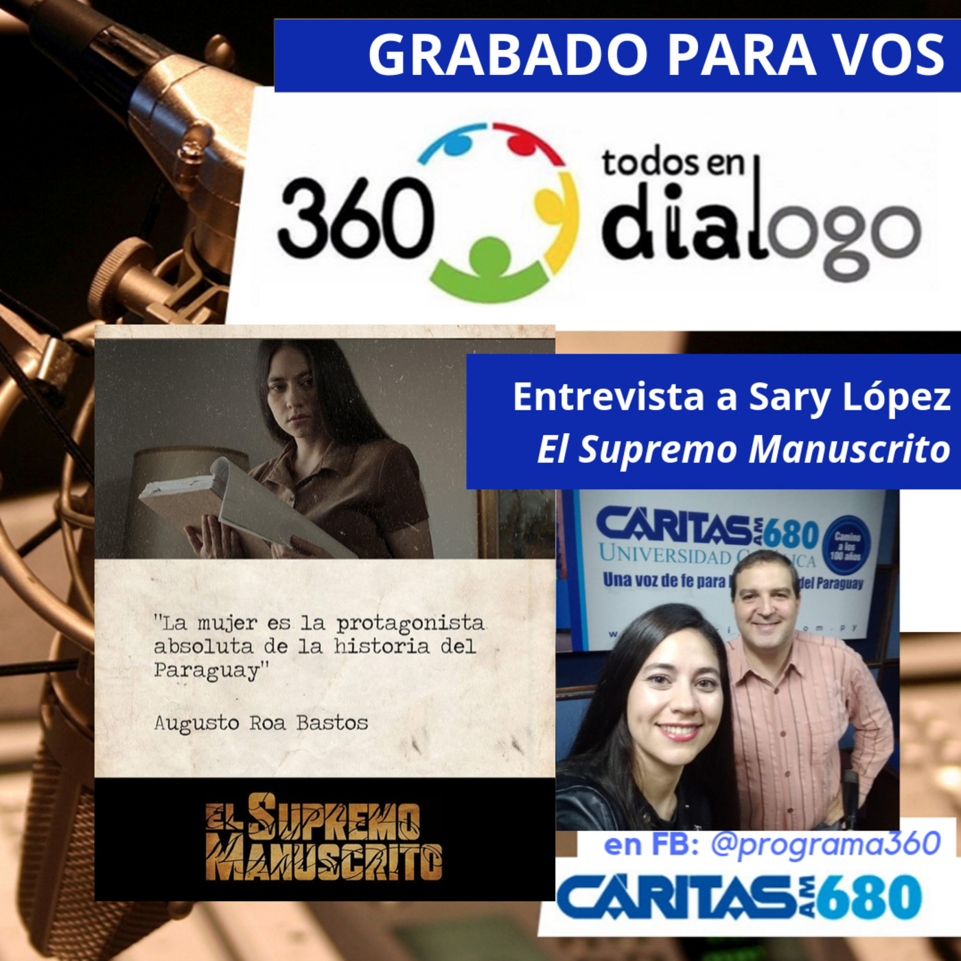 "El Supremo Manuscrito", una nueva película nacional, producción internacional episode artwork