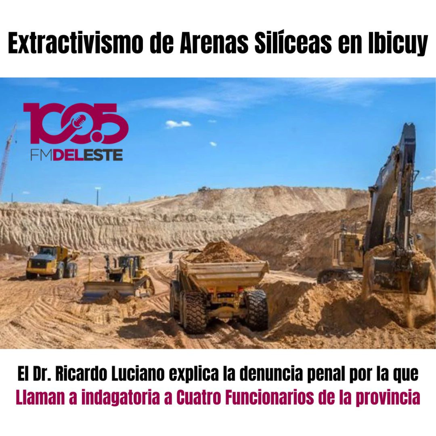 “Ibicuy, el río y la arena: una denuncia que pone en jaque al poder político” episode artwork
