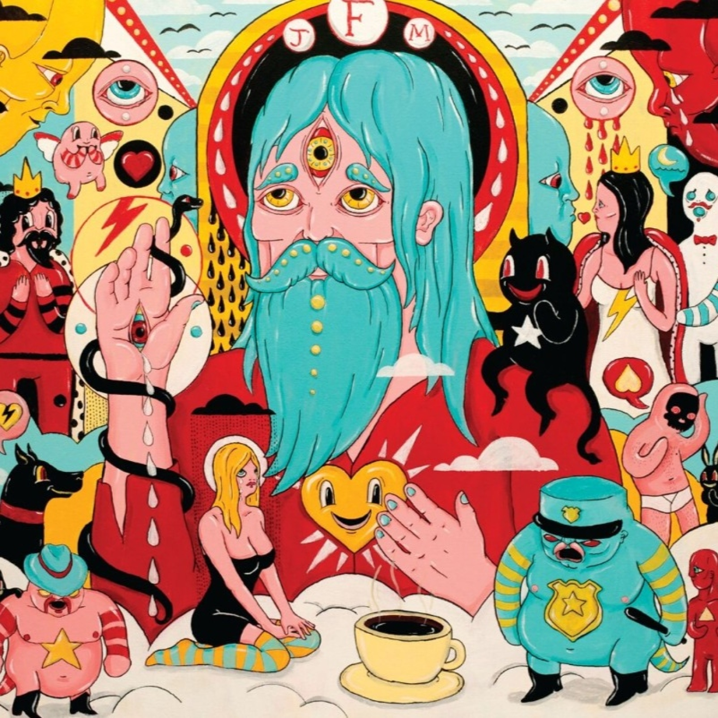 Father John Misty, The War On Drugs - 23-04-26 — Próxima parada cover
