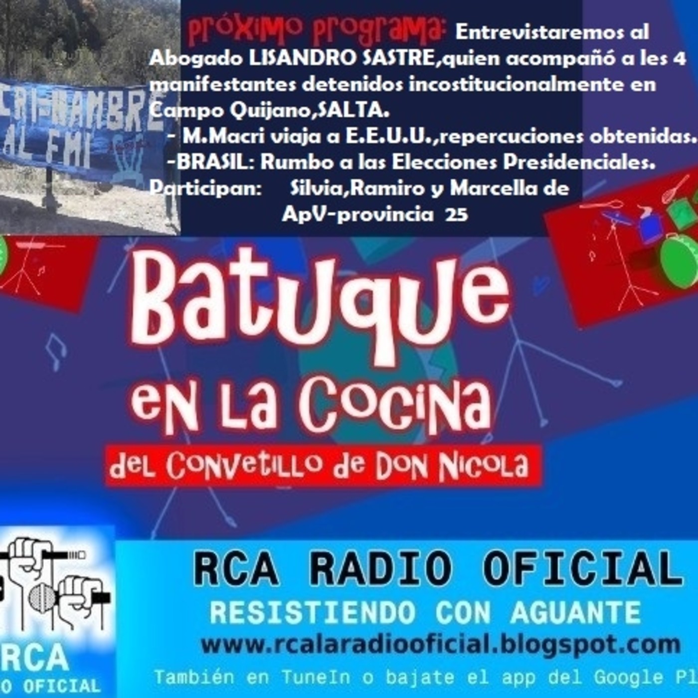 BATUQUE en la COCINA...con LISANDRO SASTRE episode artwork