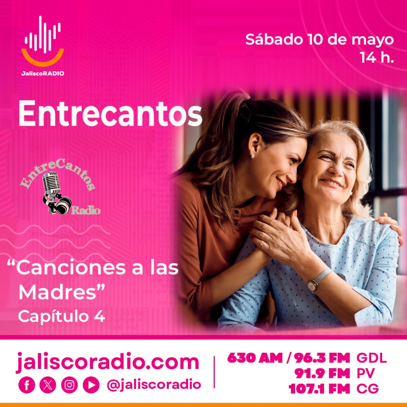 Programa Entrecantos 10 de mayo, 2025: "Canciones a las Madres" - Cap 4 episode artwork