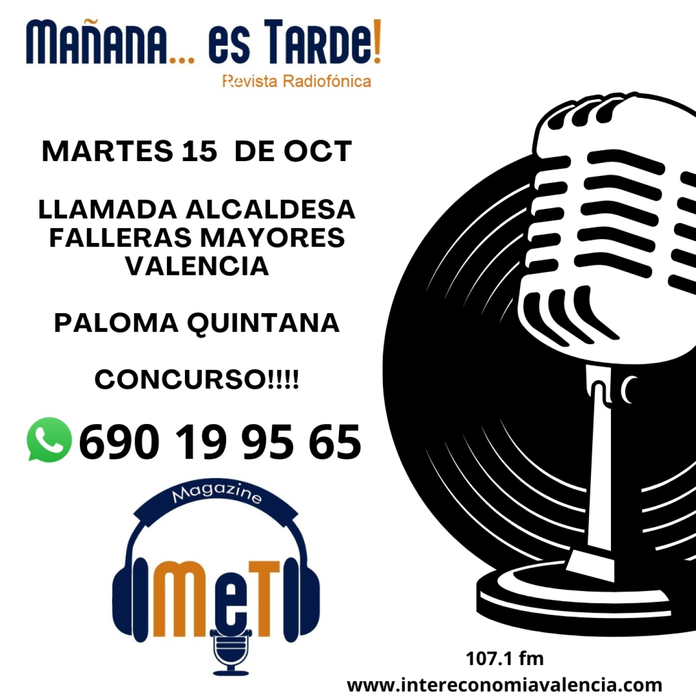 MAÑANA ES TARDE!!! MET