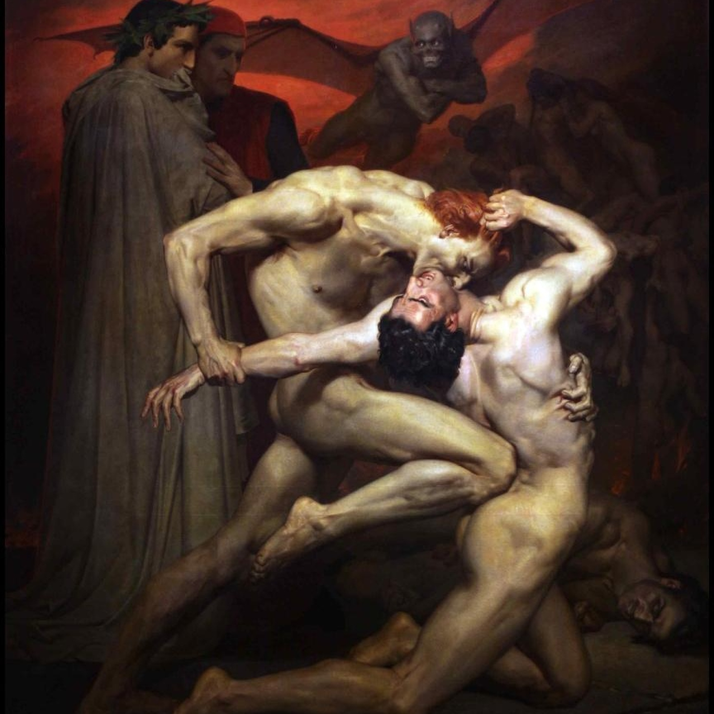 Episodio 58 (T2). Dante y Virgilio en el infierno. William Adolphe Bouguereau. episode artwork