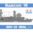 Barcos-10 #43 SSV-33 Ural, la flota estelar soviética - URSS Guerra Fría espía