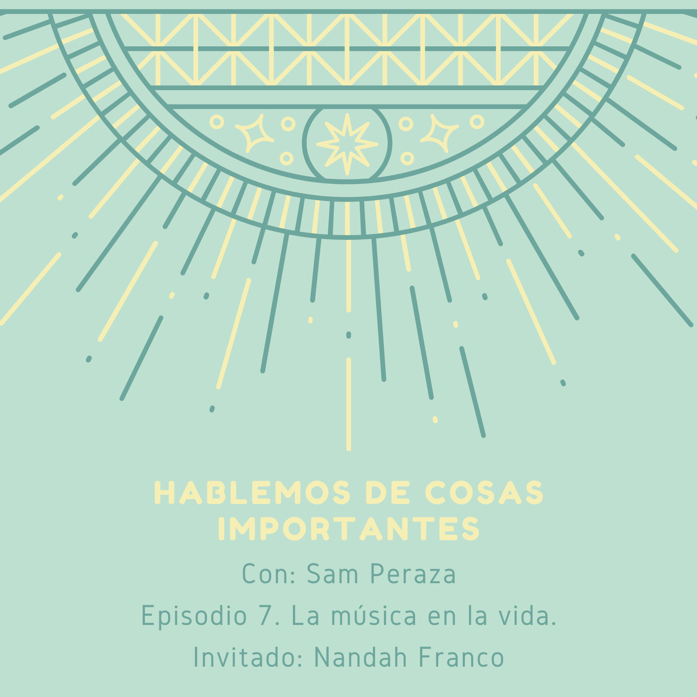 Hablemos de cosas importantes.