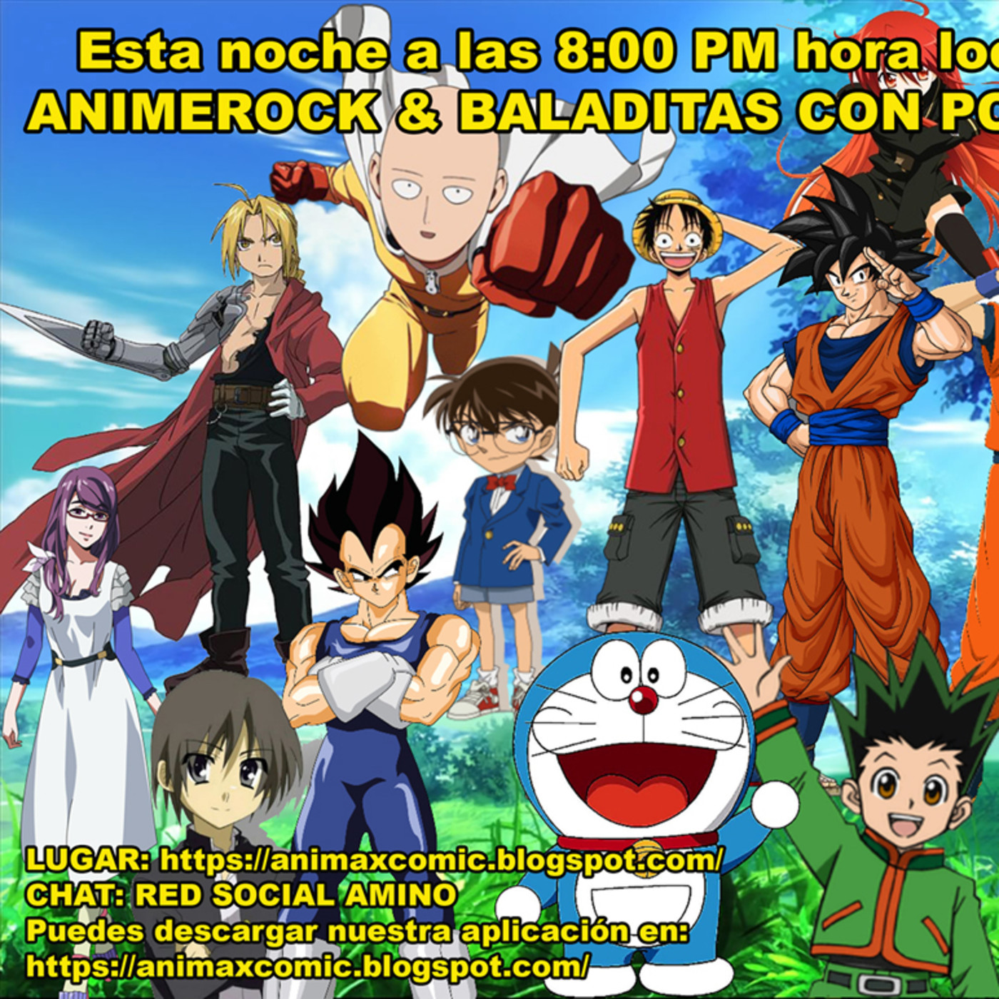 animerock & Baladitas con Pchan 16 de Septiembre del 2019 episode artwork