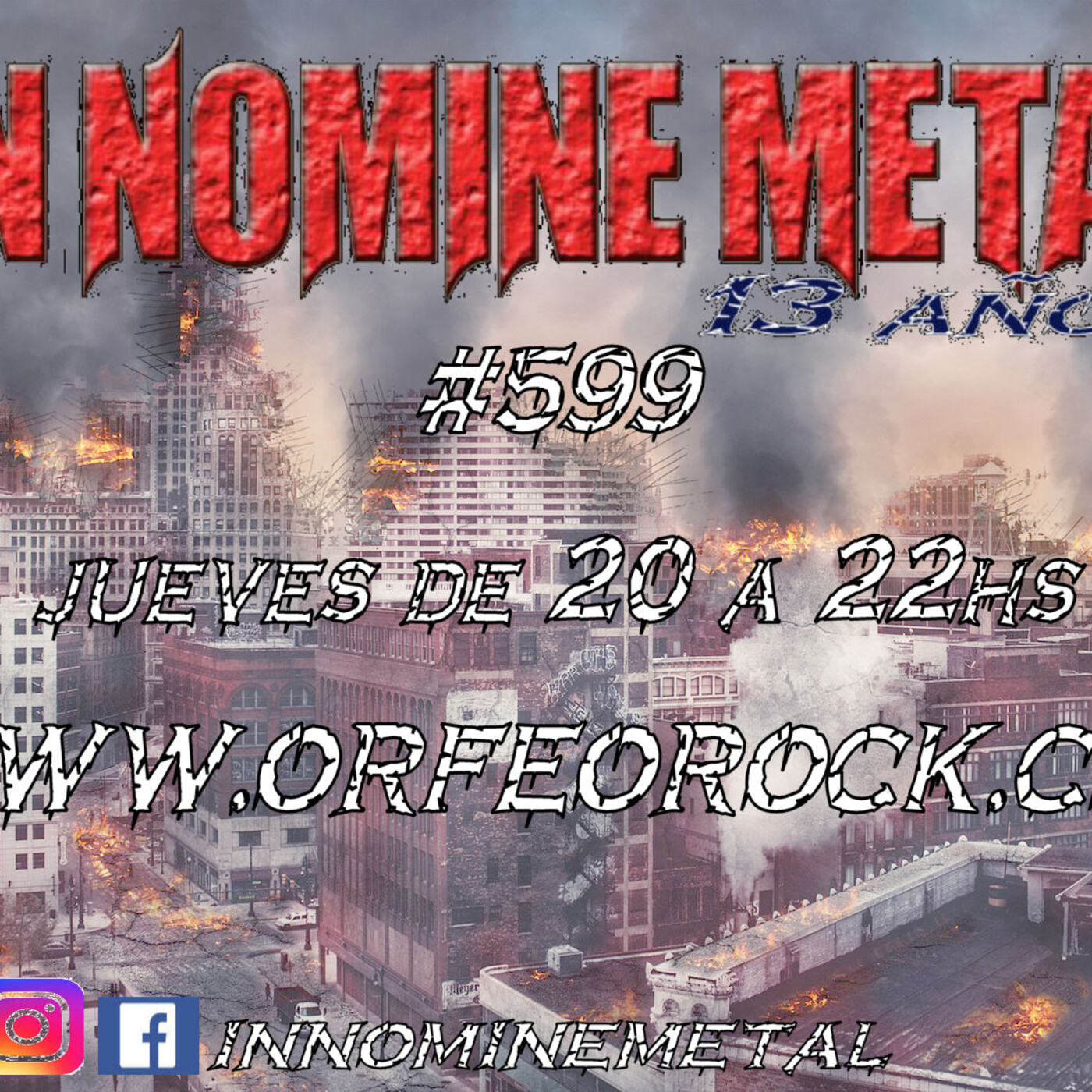 In Nomine Metal 599 - Jueves 02-12-2021 episode artwork
