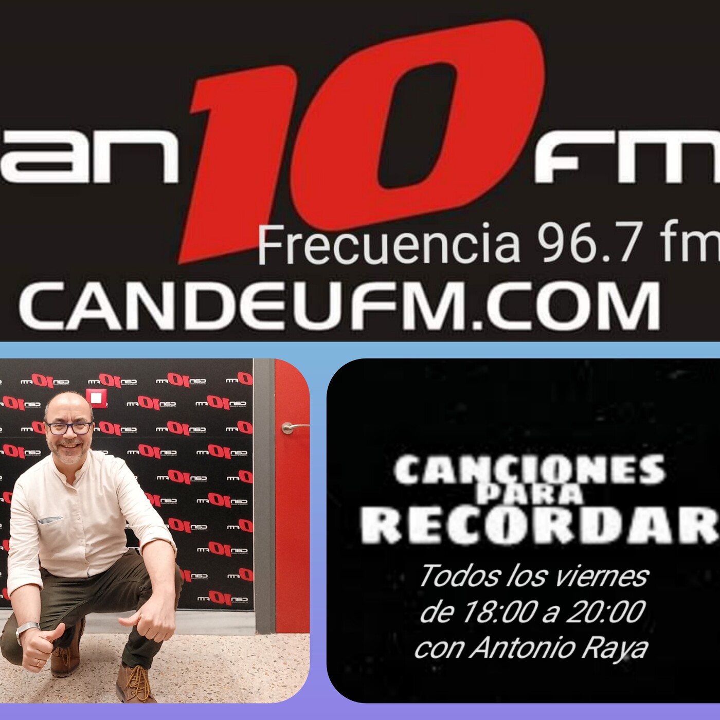 Programa de radio candeufm.com Canciones Para Recordar 19-02-2021 con Antonio Raya episode artwork