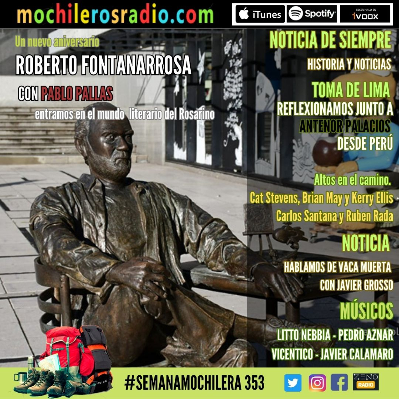 Mochileros 353 - 21 de Julio de 2023 episode artwork