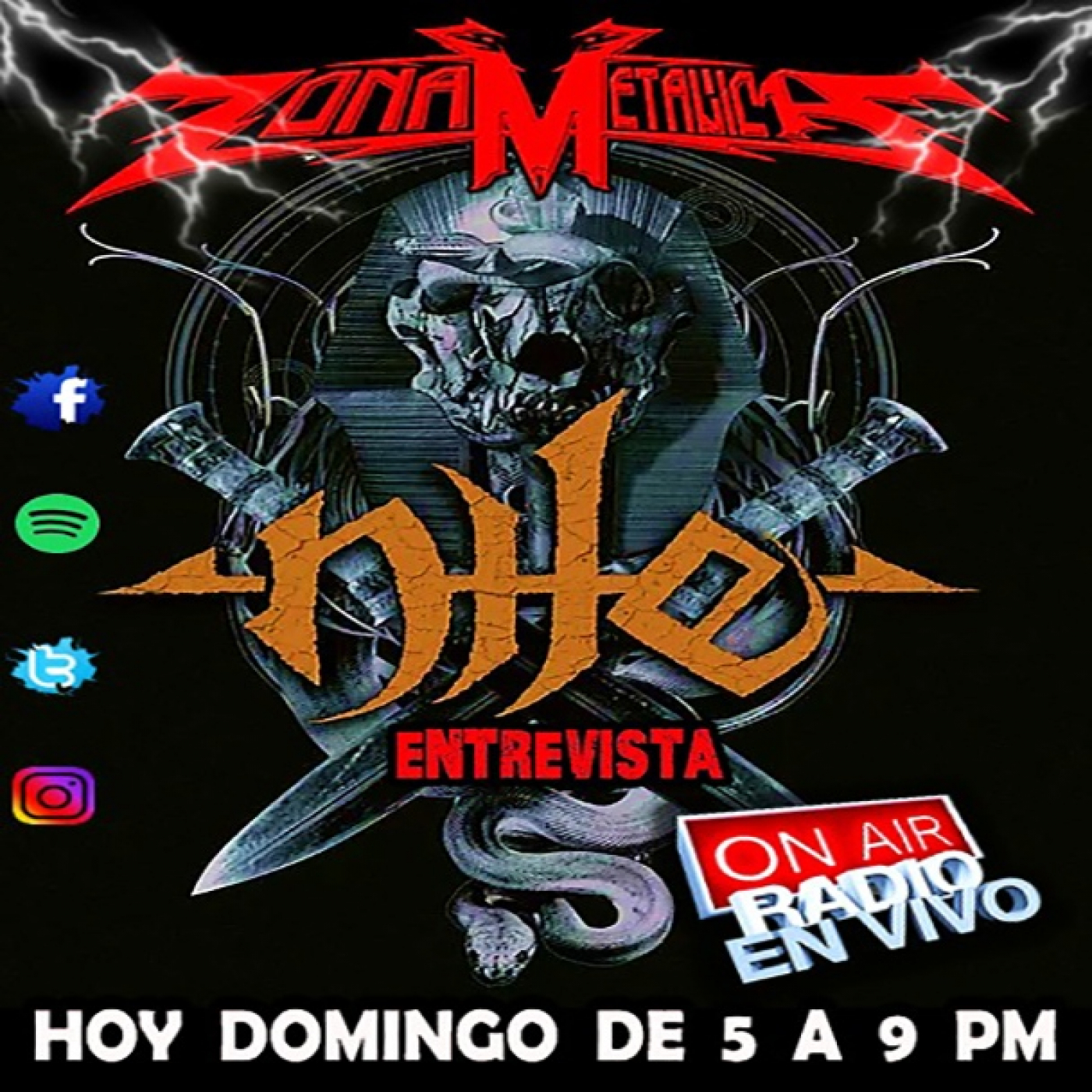 ZONA METÁLICA -ENTREVISTA A LA ORGANIZACIÓN DE NILE 18-junio-2023 episode artwork