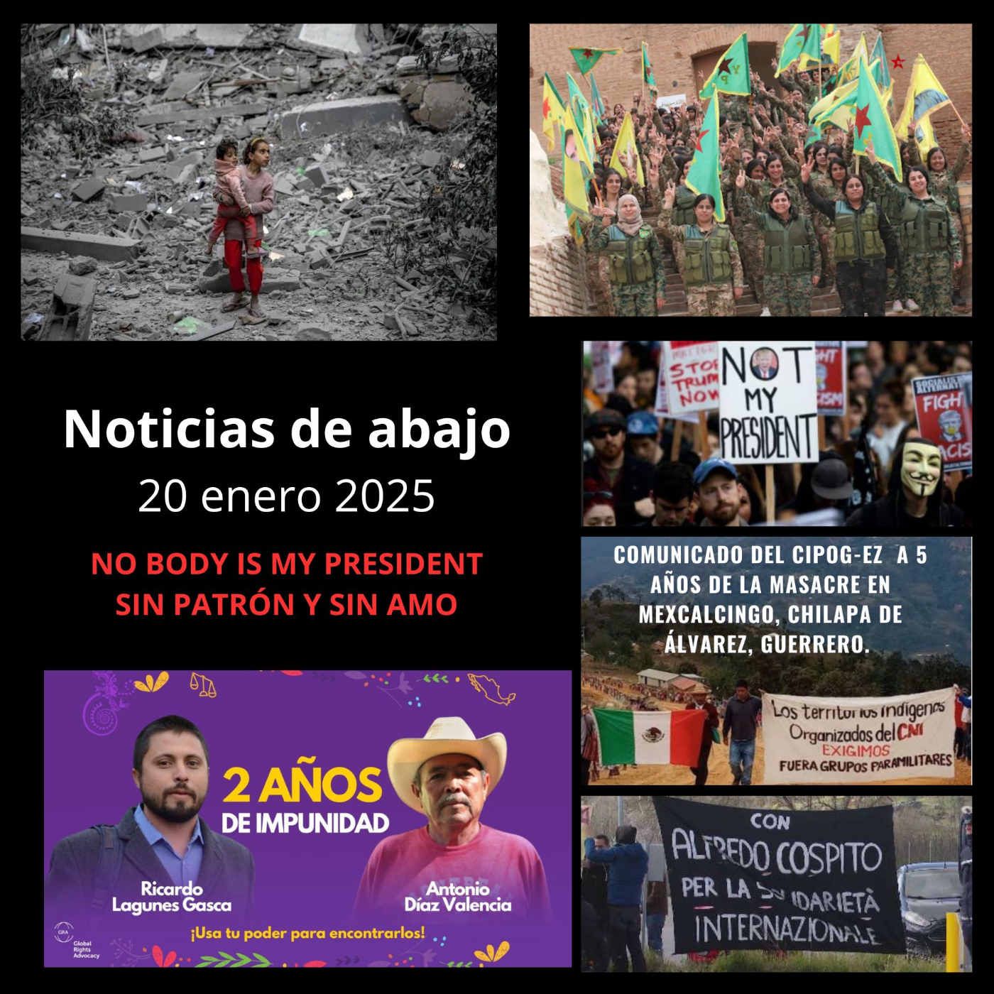 Noticias de abajo