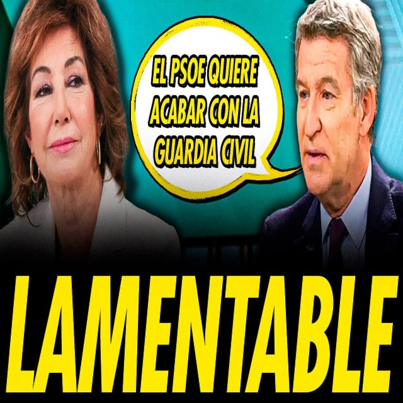 FEIJÓO CON ANA ROSA: MENTIRAS, ISRAEL, CLOACAS DEL ESTADO Y MÁS