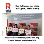 Hoy hablamos con Maite Mola (PIE) sobre el #G7