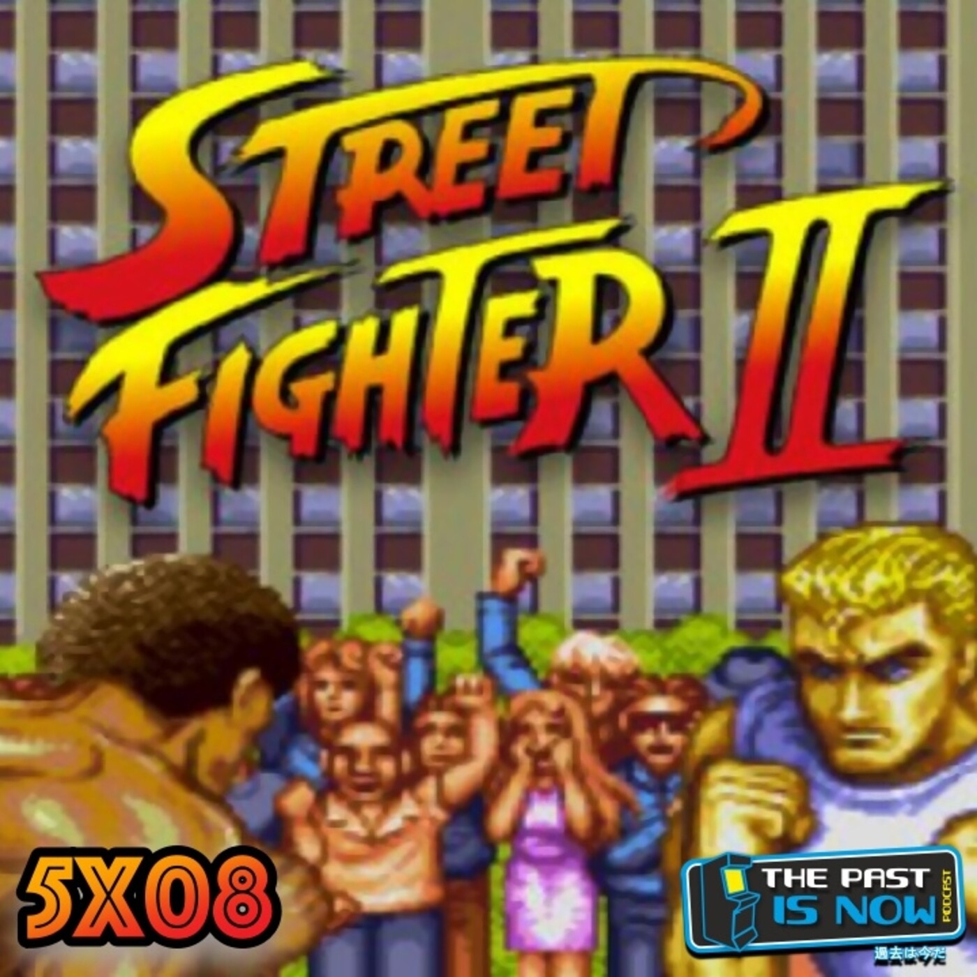 5x08 NFT, axie Infinity y Street Fighter 2 episode artwork
