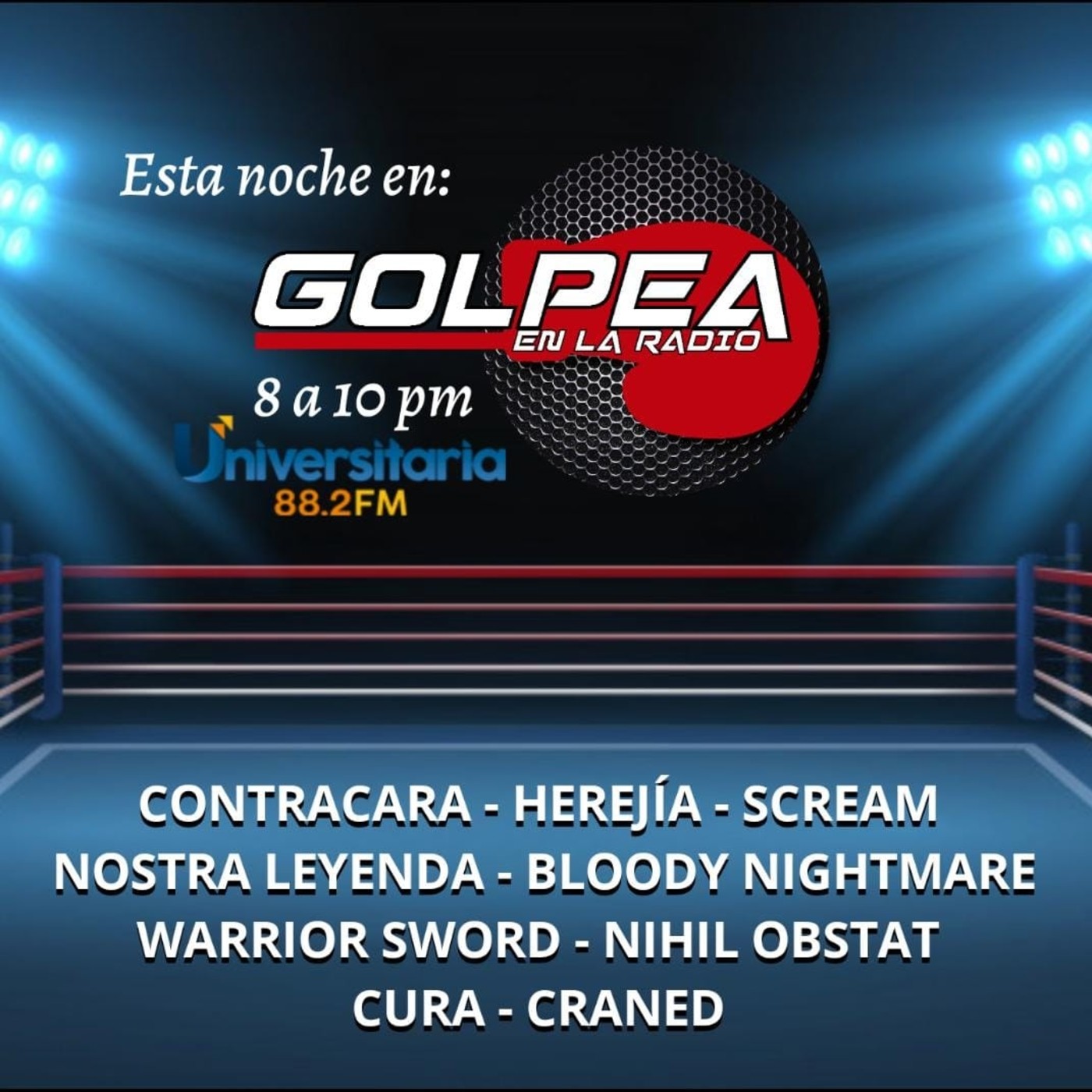 GOLPEA EN LA RADIO
