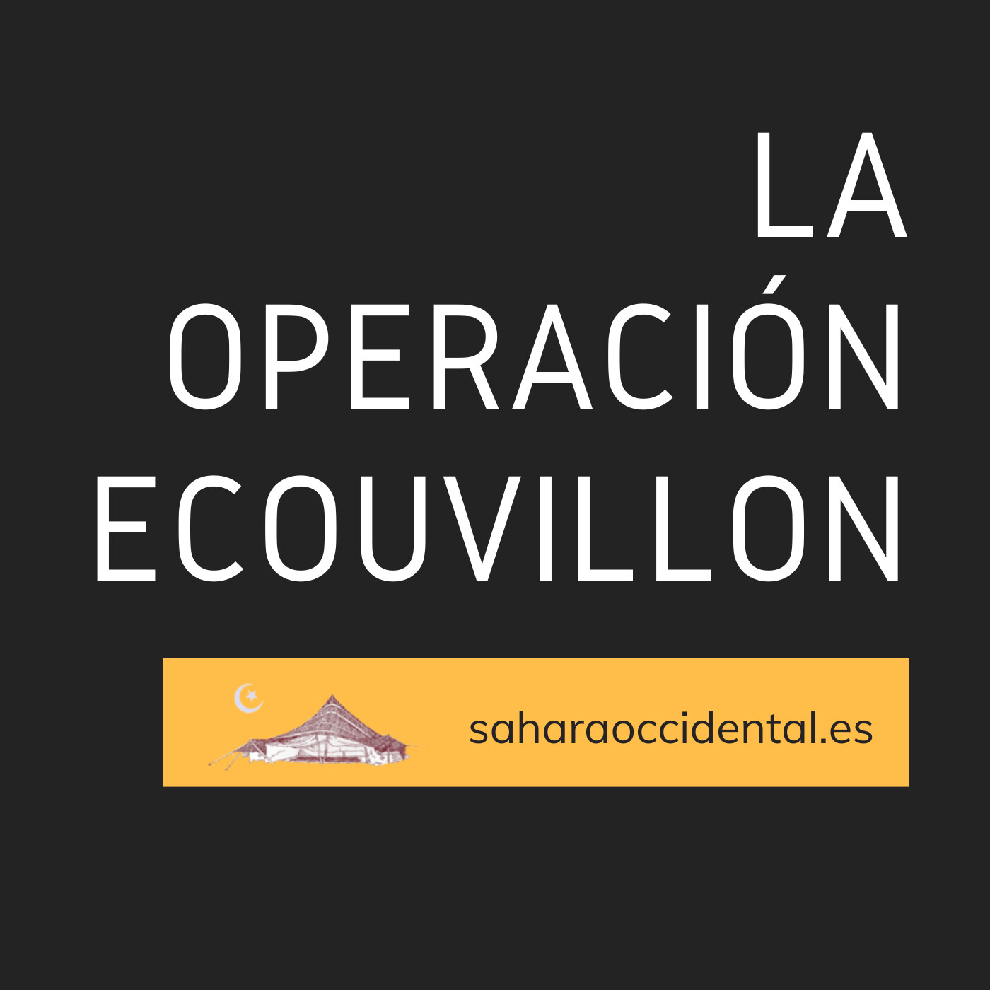 Una mirada al Sáhara Occidental