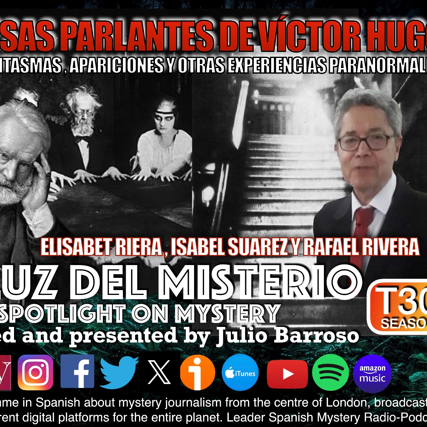 Las mesas parlantes de Víctor Hugo. Médiums, fantasmas, apariciones y otras experiencias paranormales