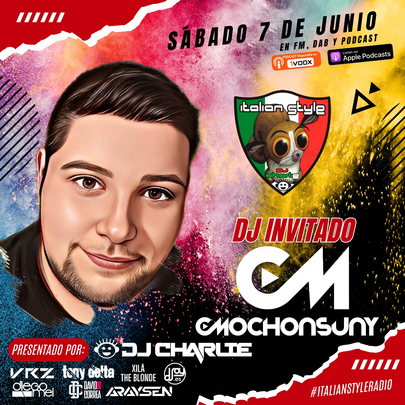 ITALIAN STYLE radio show 989 07-06-2025 episode artwork