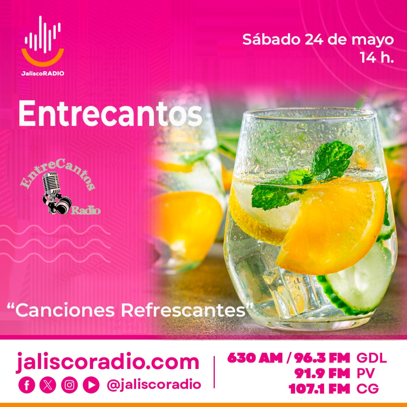 Programa Entrecantos 24 de mayo, 2025: "Canciones Refrescantes" episode artwork
