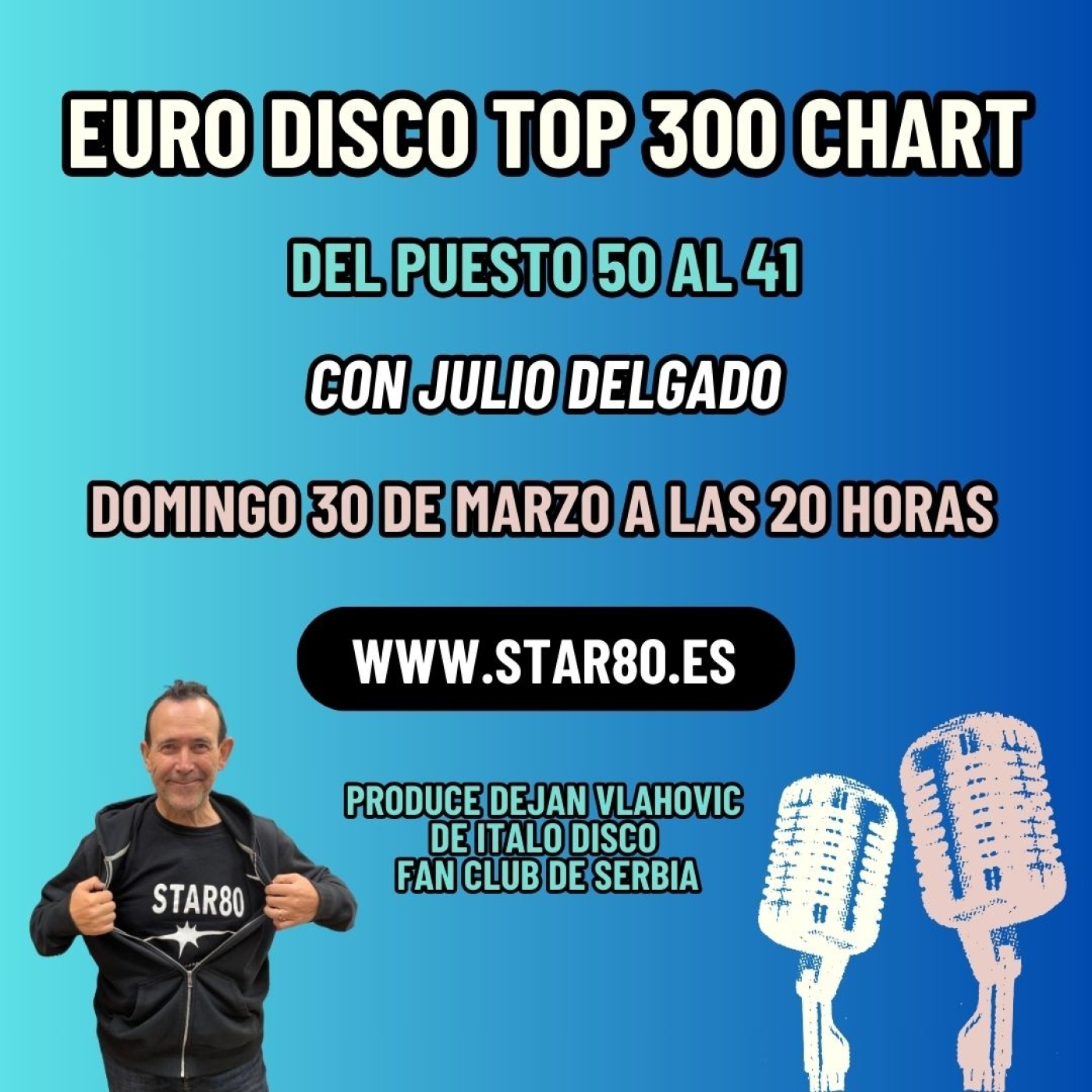Euro Disco Top 300 Chart (50 - 41)