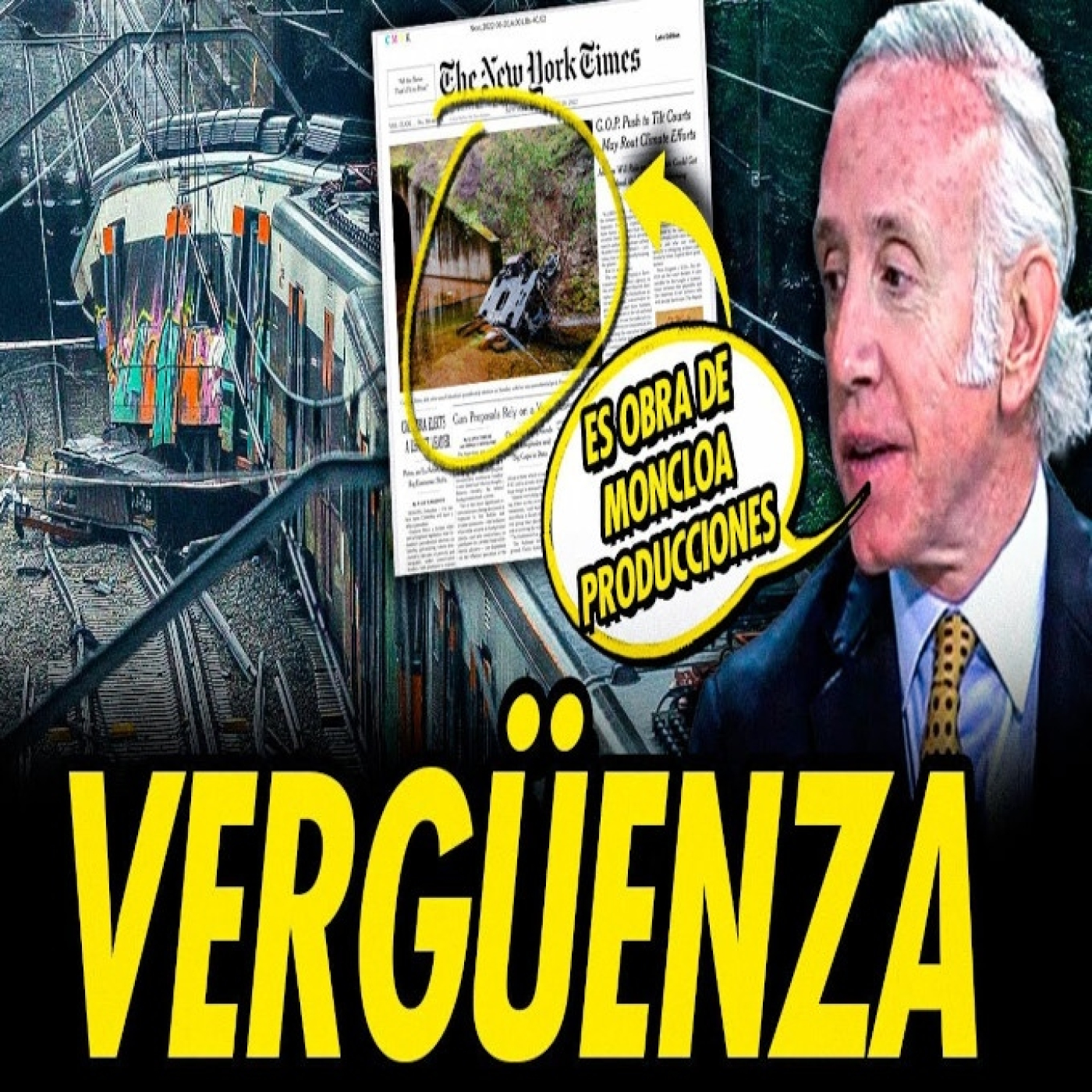 NUEVO ACCIDENTE FERROVIARIO MORTAL Y EL BUITRERÍO MEDIÁTICO ACTÚA DE NUEVO