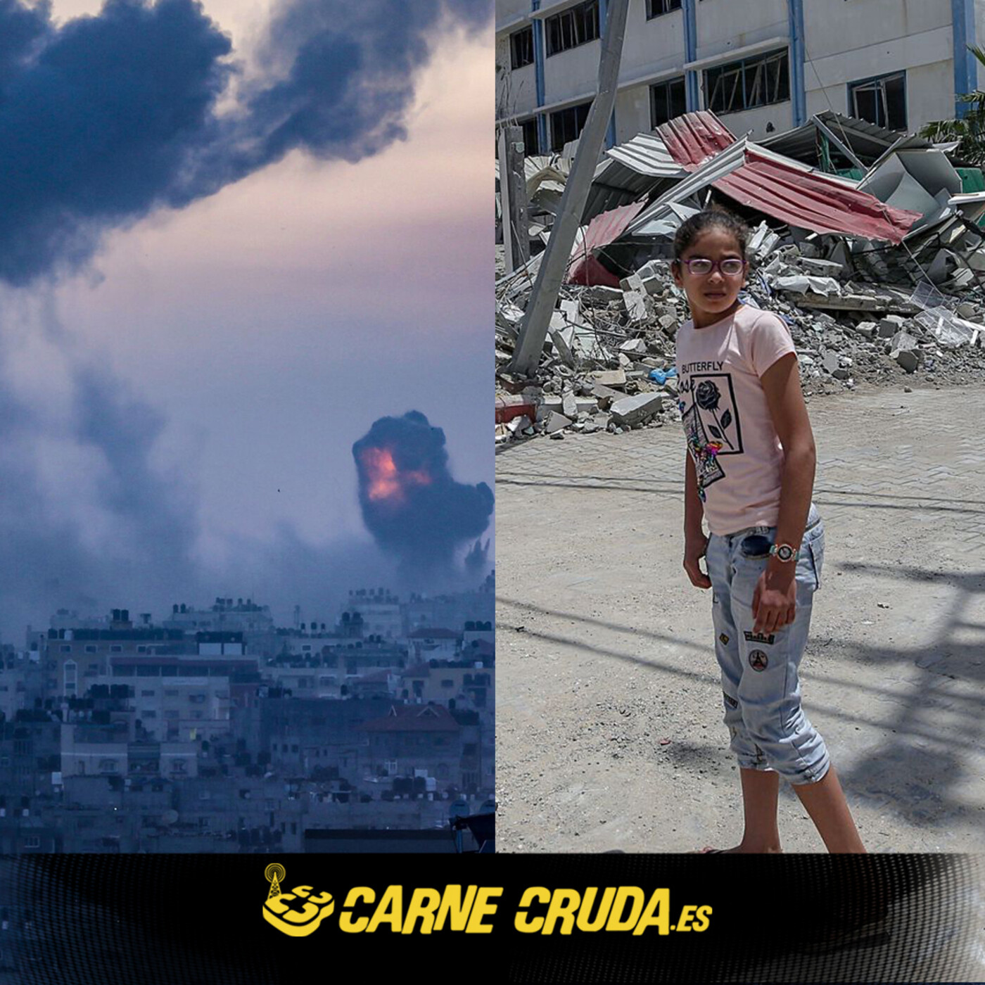 El apartheid de Israel estalla sobre Palestina (CARNE CRUDA #874)