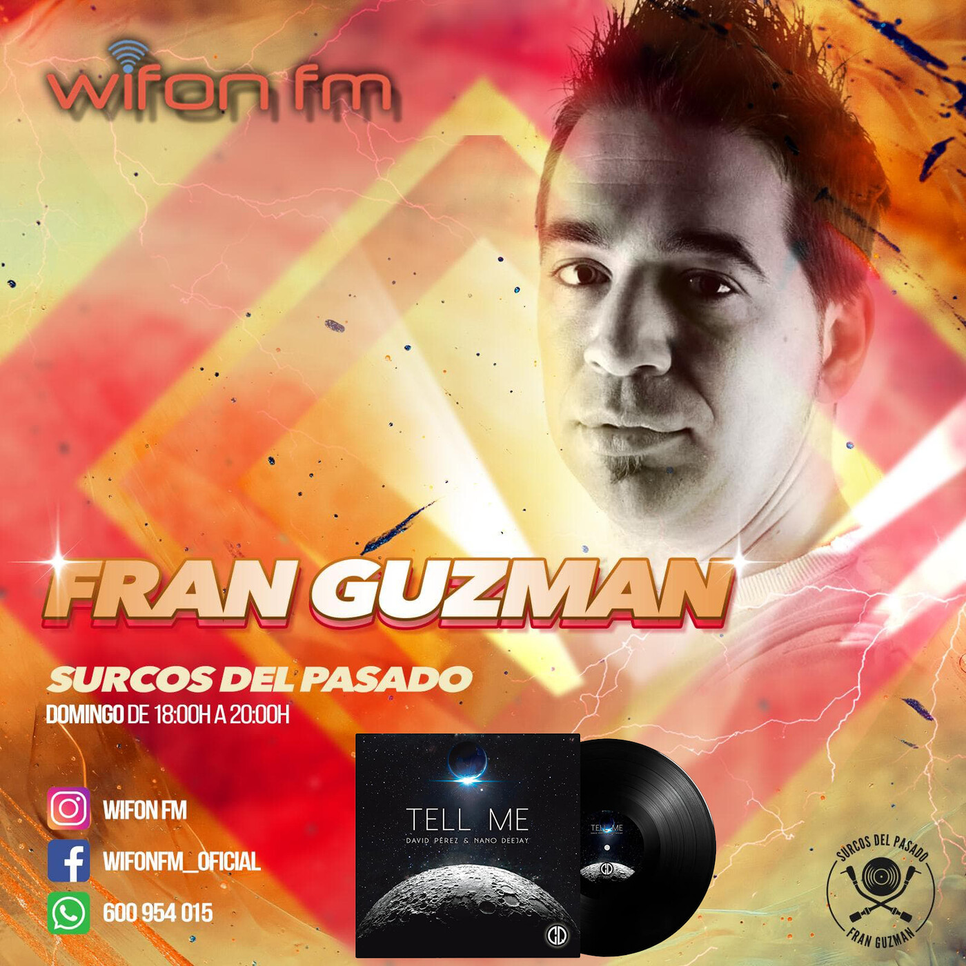 Fran Guzman Surcos del Pasado Wifon Fm Sorteo Vinilo Tell Me 03-05-21 episode artwork