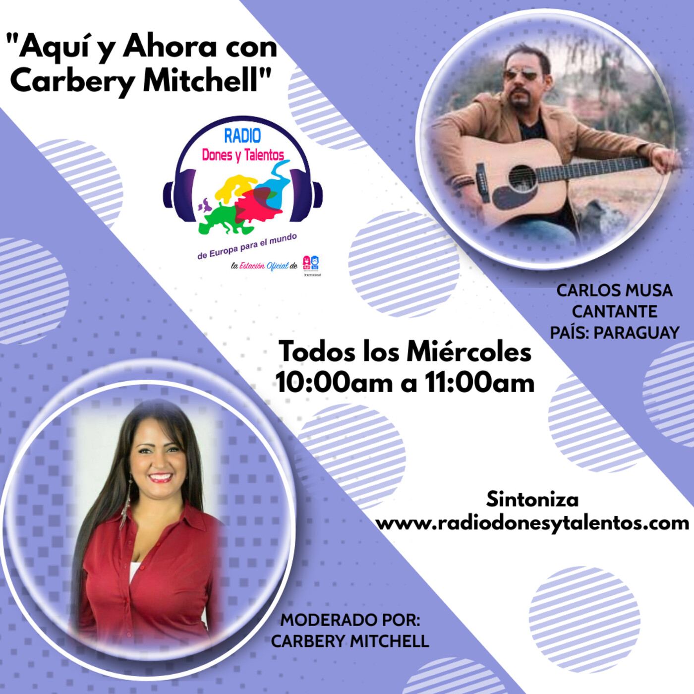 Aquí y Ahora con Carbery Mitchell