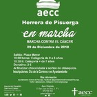 Entrevista Marcha contra el cáncer Herrera de Pisuerga