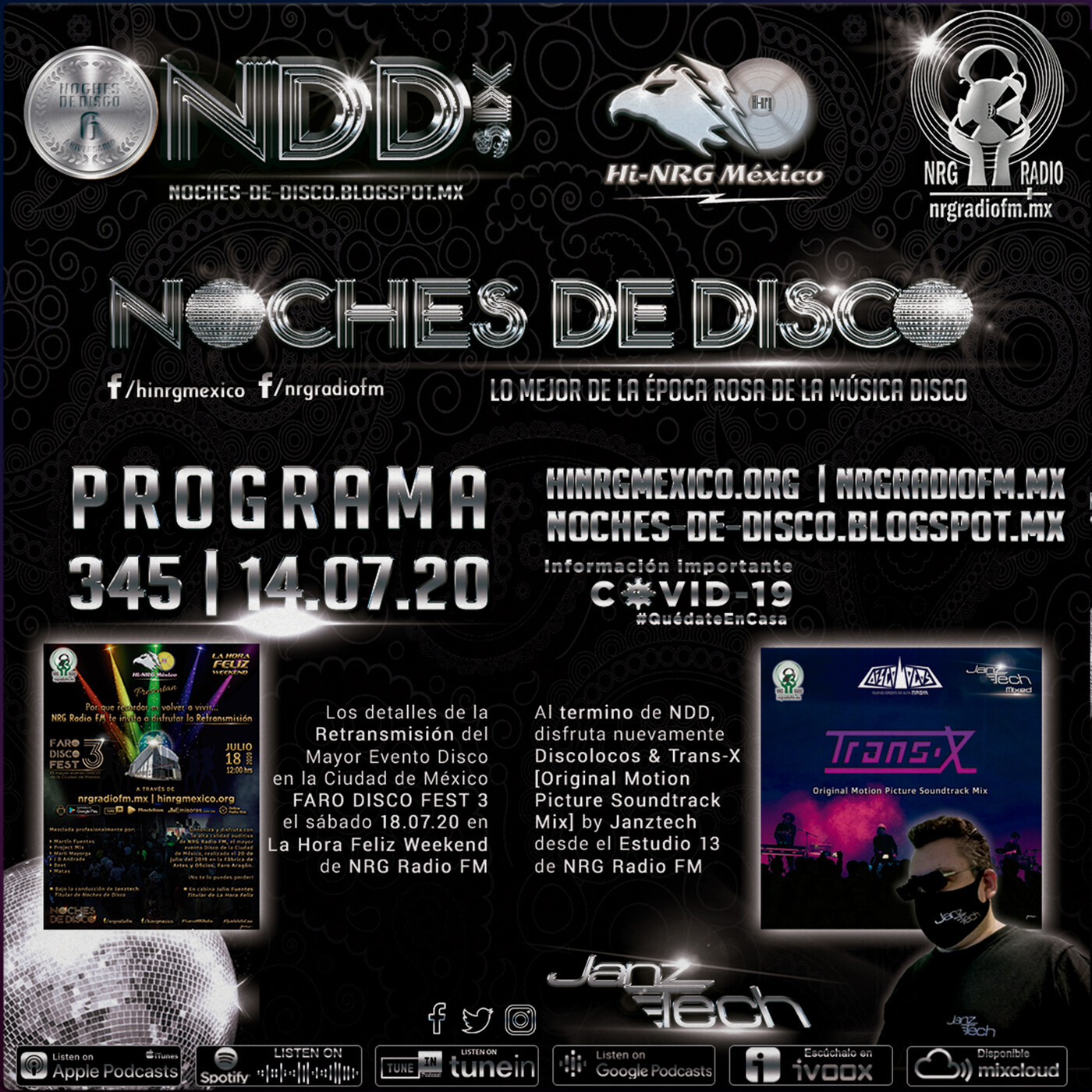 Noches de Disco de NRG Radio FM