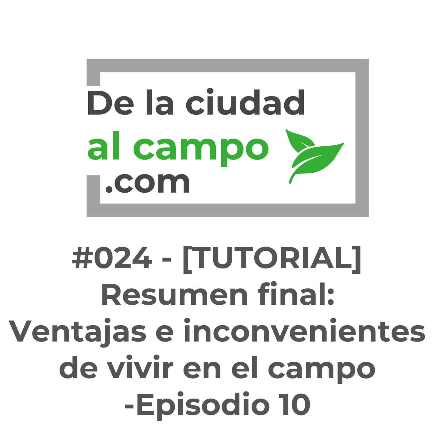 De la ciudad al campo