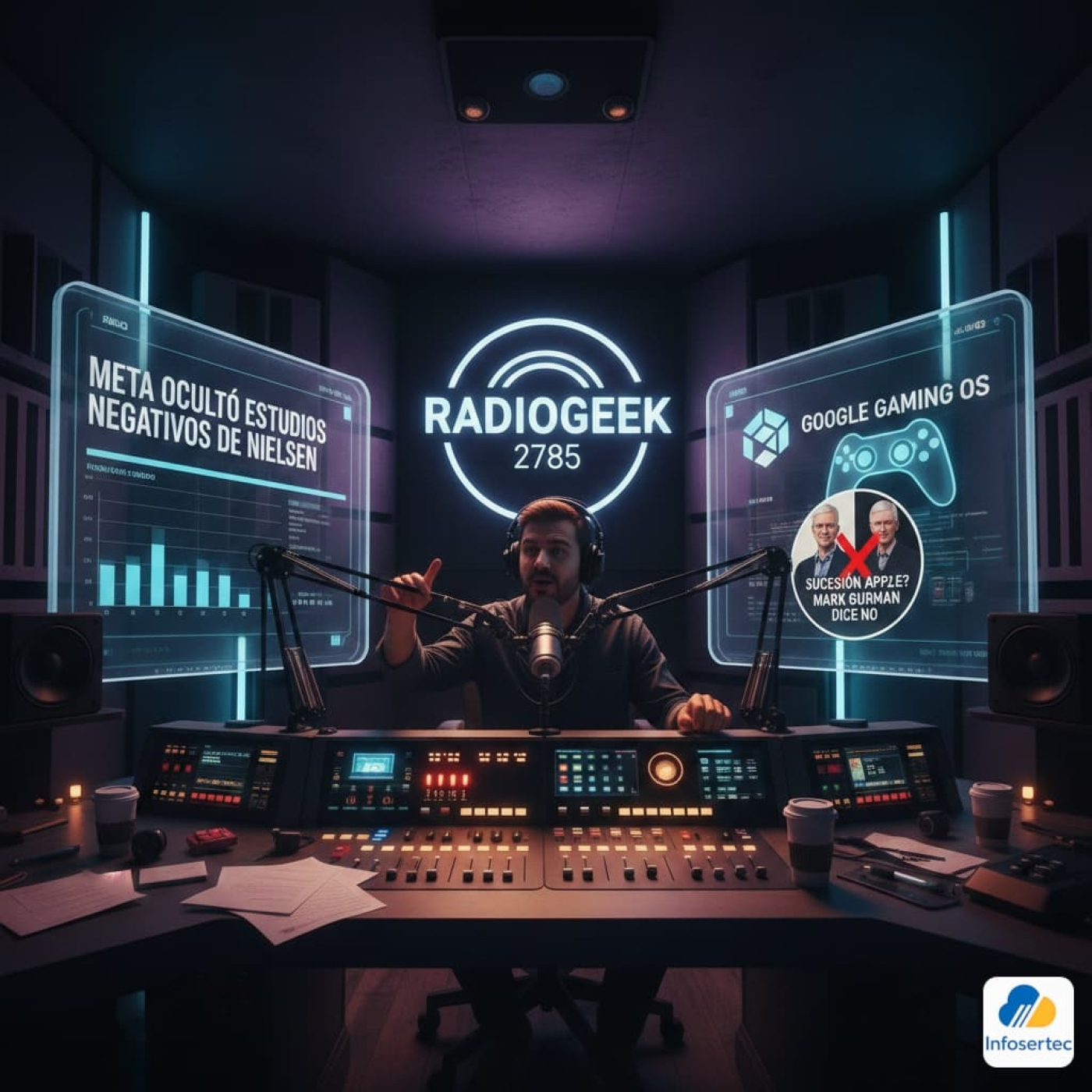 Radiogeek 2785 - Meta ocultó un estudio de efectos negativos en la salud mental por el uso de sus productos