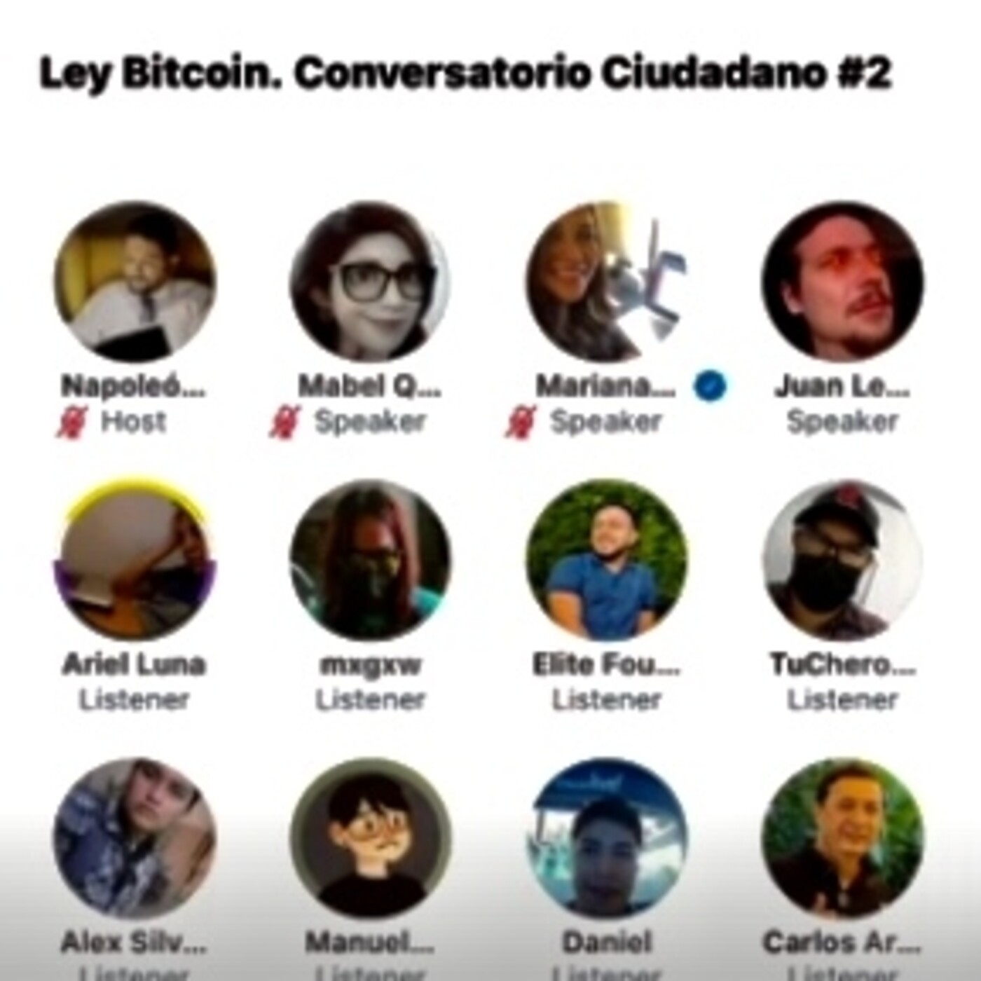 LEY BITCOIN EL SALVADOR - DISCUSIÓN CIUDADANA #2 (1a.Parte) / Napoleón Cornejo et Alia / 17062021 episode artwork