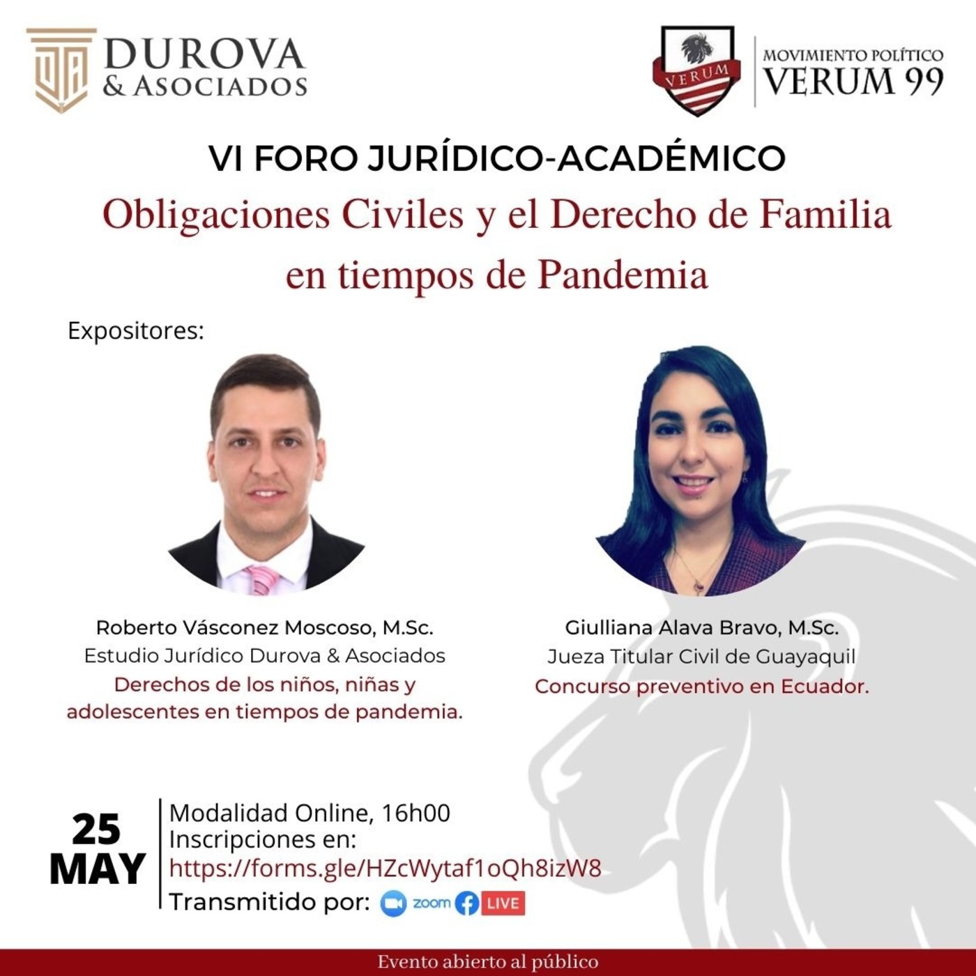 Eventos Jurídicos-Académicos