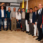 Néstor Zuluaga Alcalde de El Carmen de Víboral - Encuentro con el Gobernador