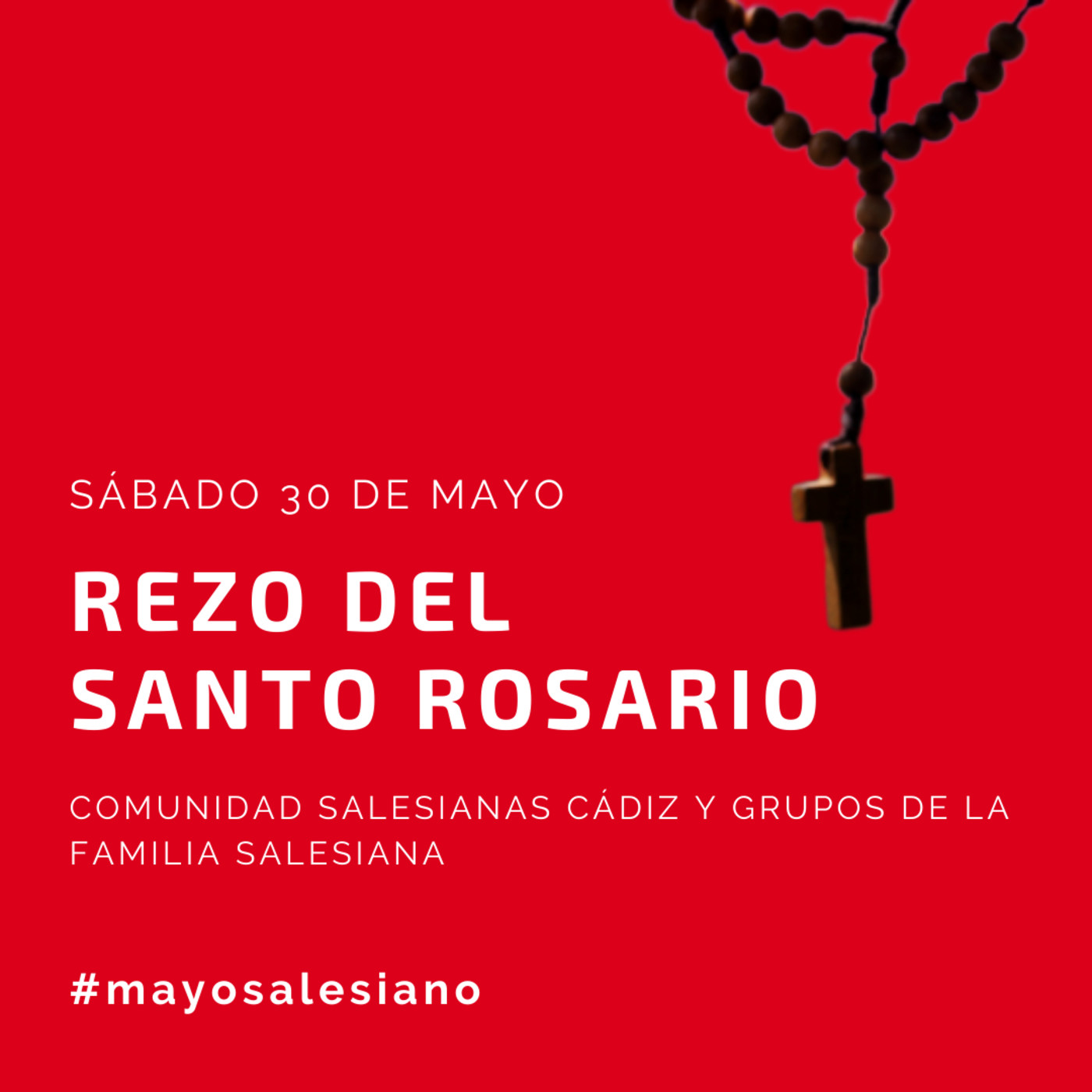 #MayoSalesiano: Santo Rosario