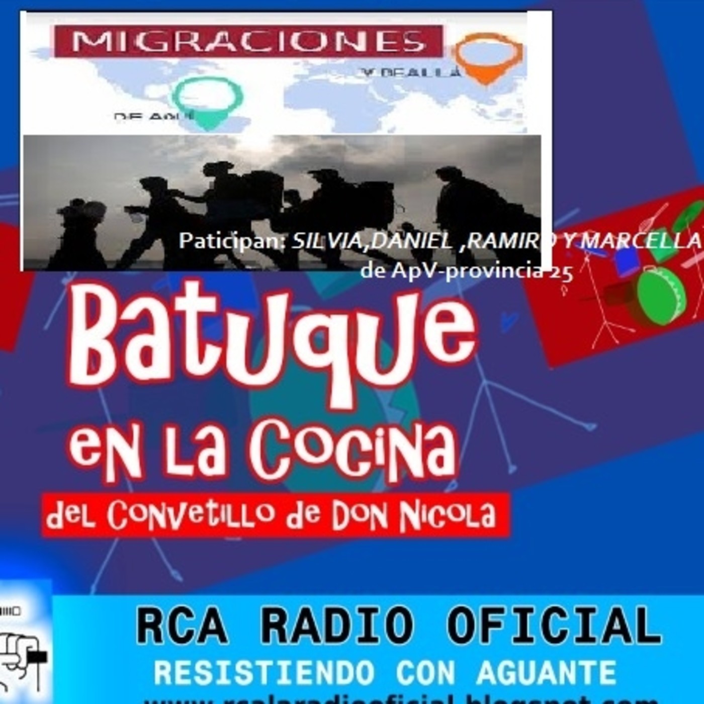 BATUQUE en la COCINA...MIGRACION