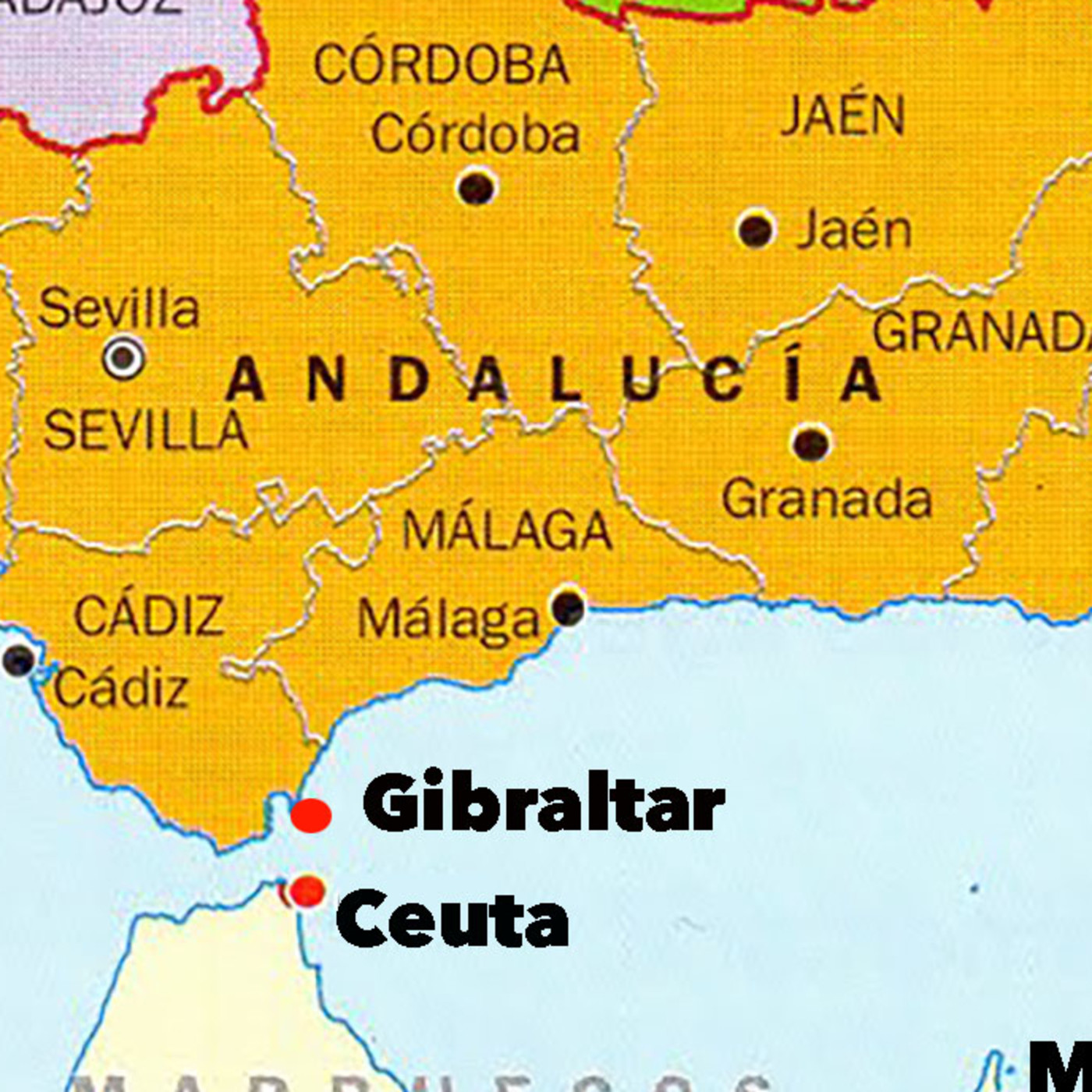 España, entre el cielo y la tierra